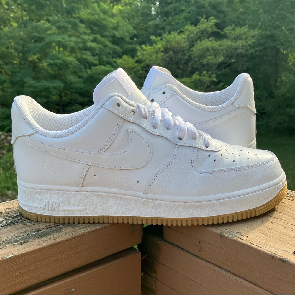 Nike Air Force 1 Low “White Gum” Sz 10